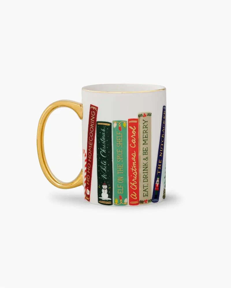 Porcelain Mug - Festive Book Club