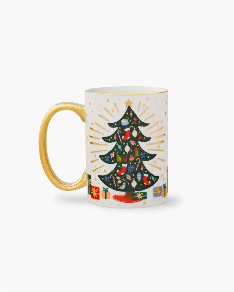 Porcelain Mug - Holiday Tree