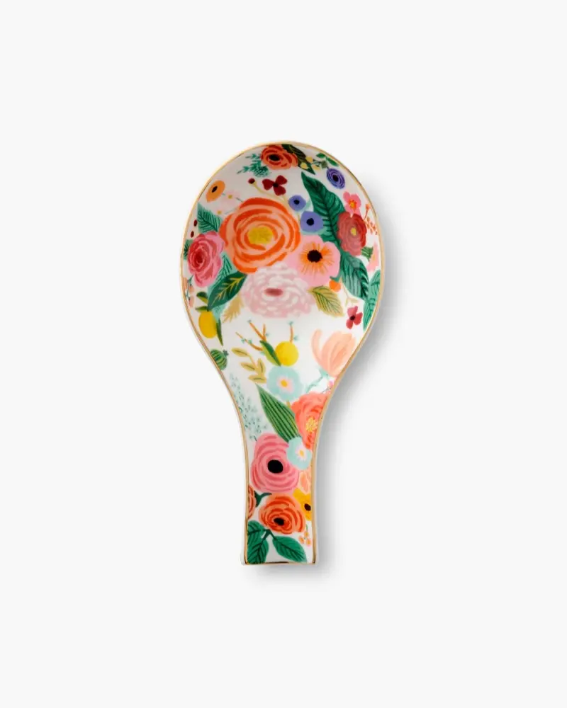 Porcelain Spoon Rest - Garden Party [PRE ORDER]