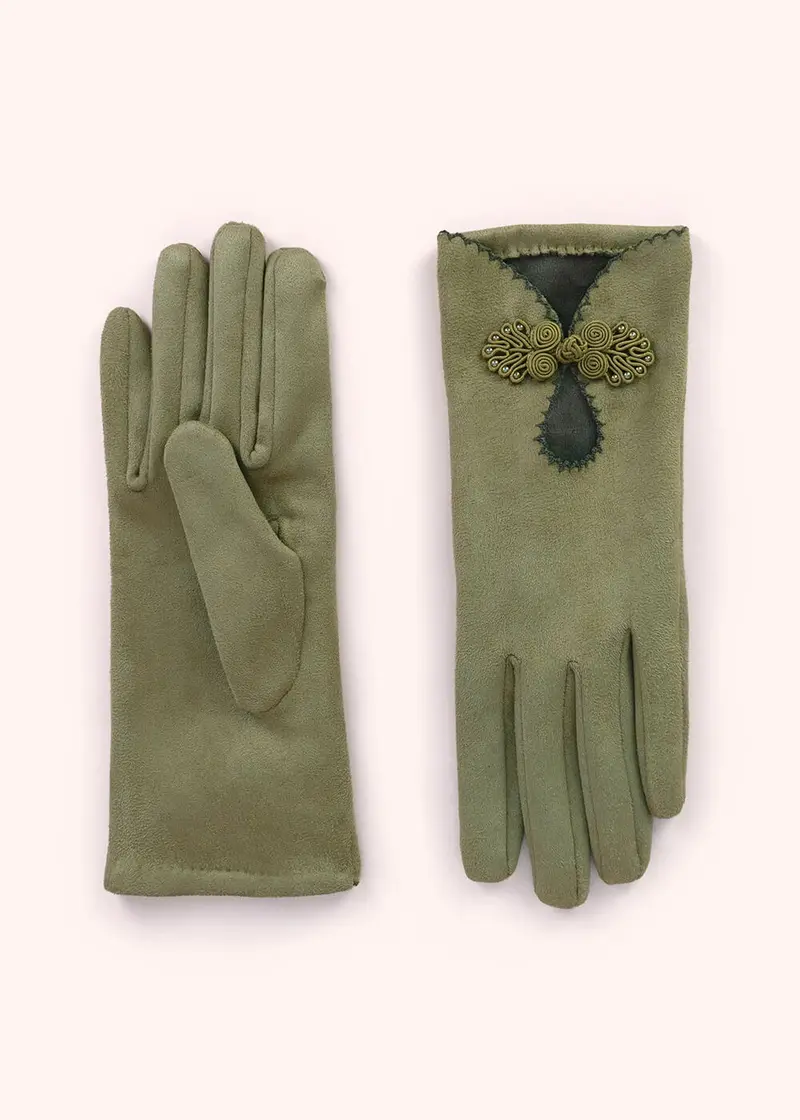 Powder Suki Gloves Moss Green