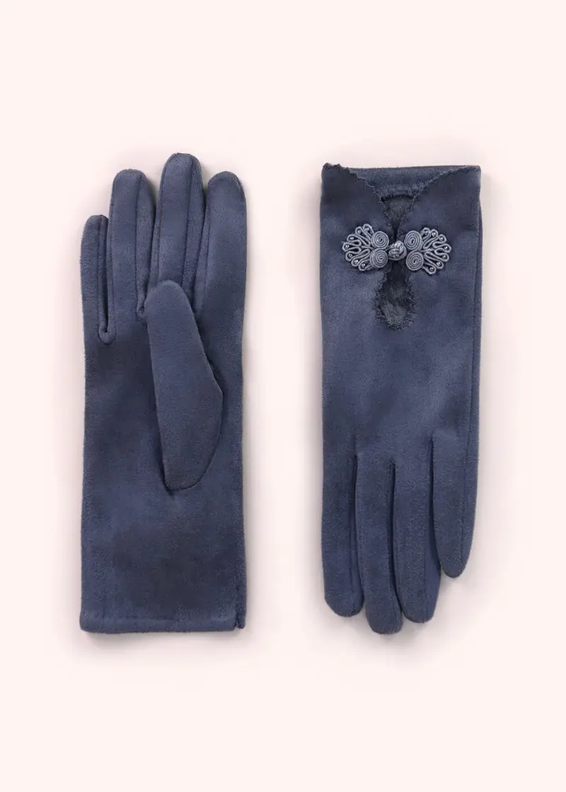 Powder Suki Gloves Slate Blue