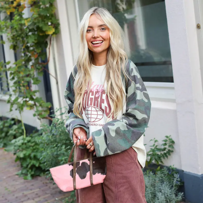 PRE ORDER! Army sleeve top