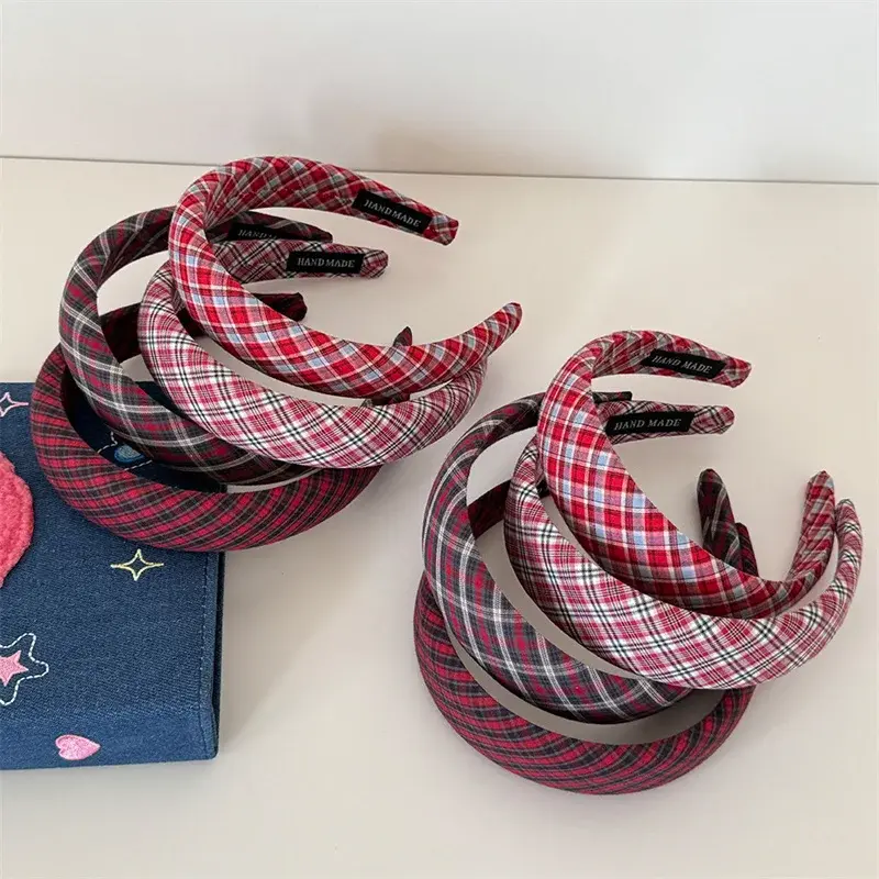 Private School Check Headband