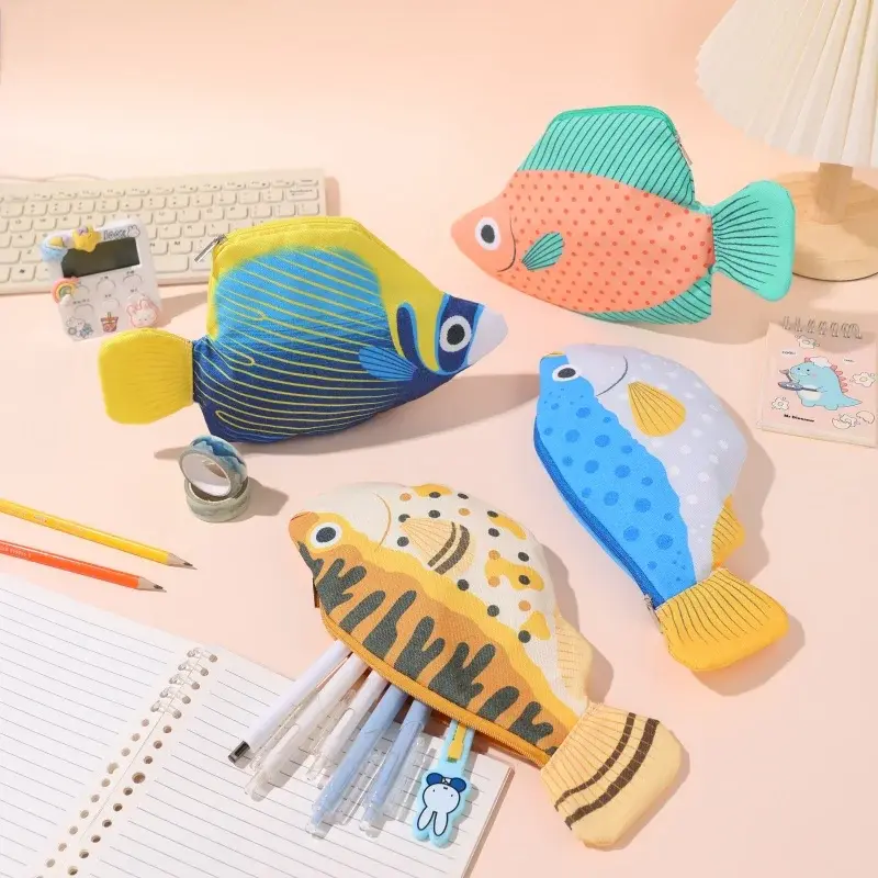 Puffer Fish Zipper Pouch