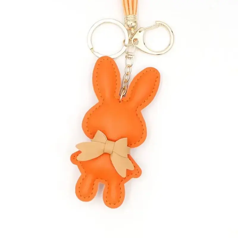 Puffy Bunny Bag Charm