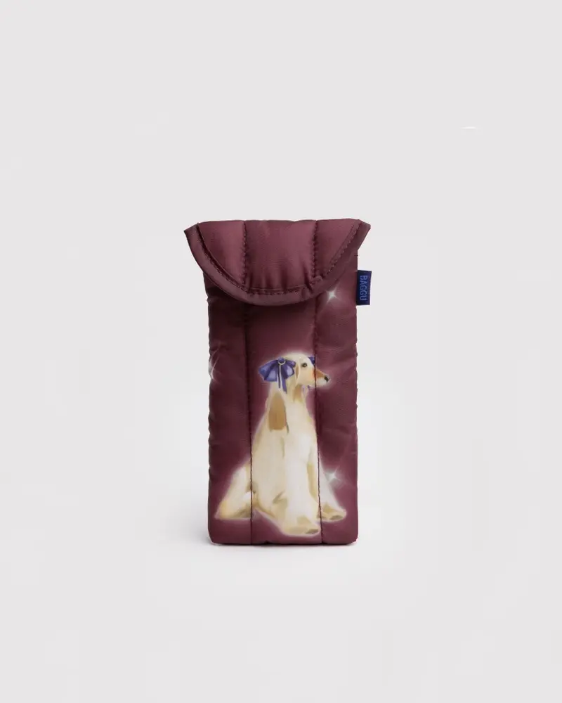 Puffy Glasses Case - Fancy Dogs