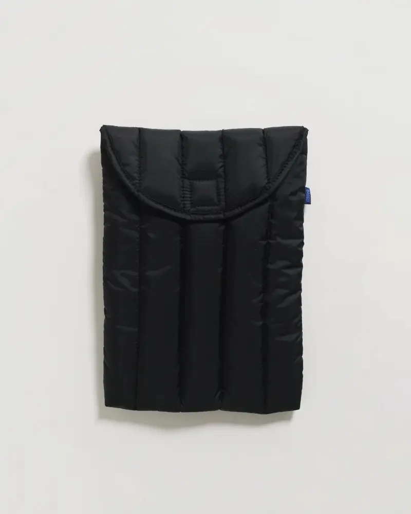 Puffy Laptop Sleeve - Black