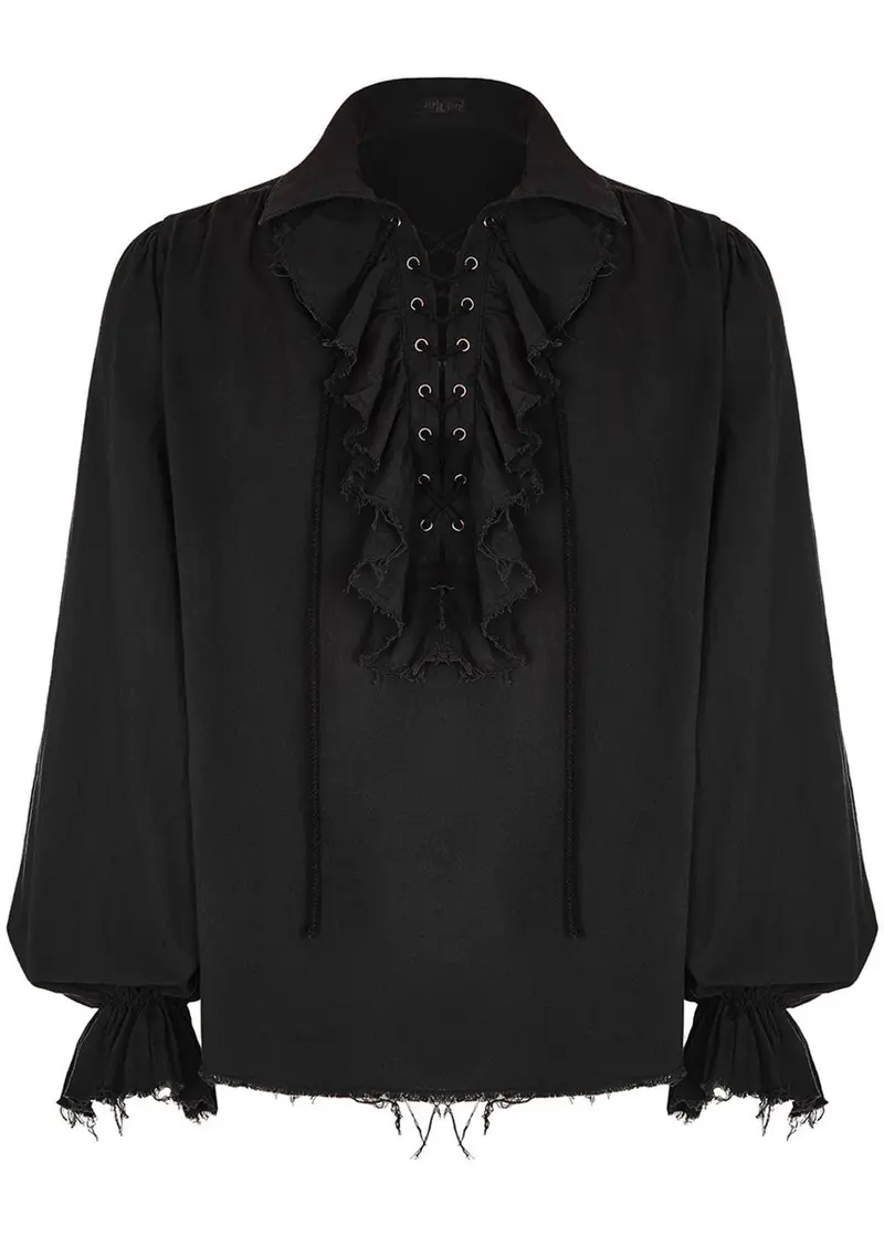 Punk Rave Armand Shirt Black