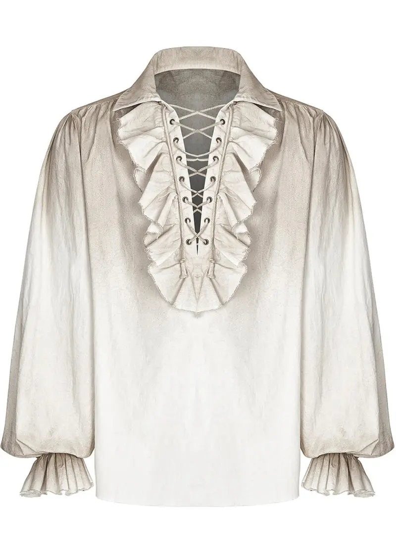 Punk Rave Armand Shirt White