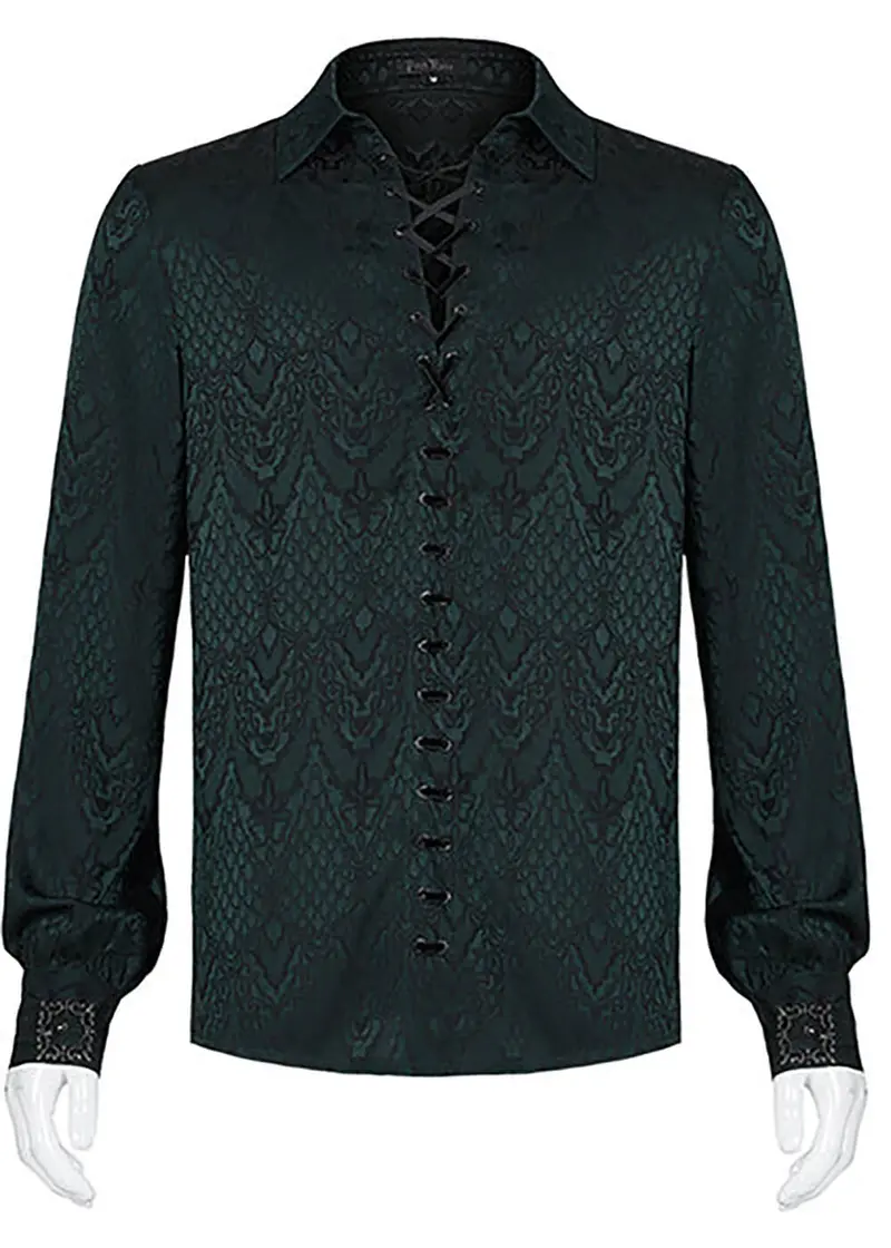 Punk Rave Dorian Shirt Green