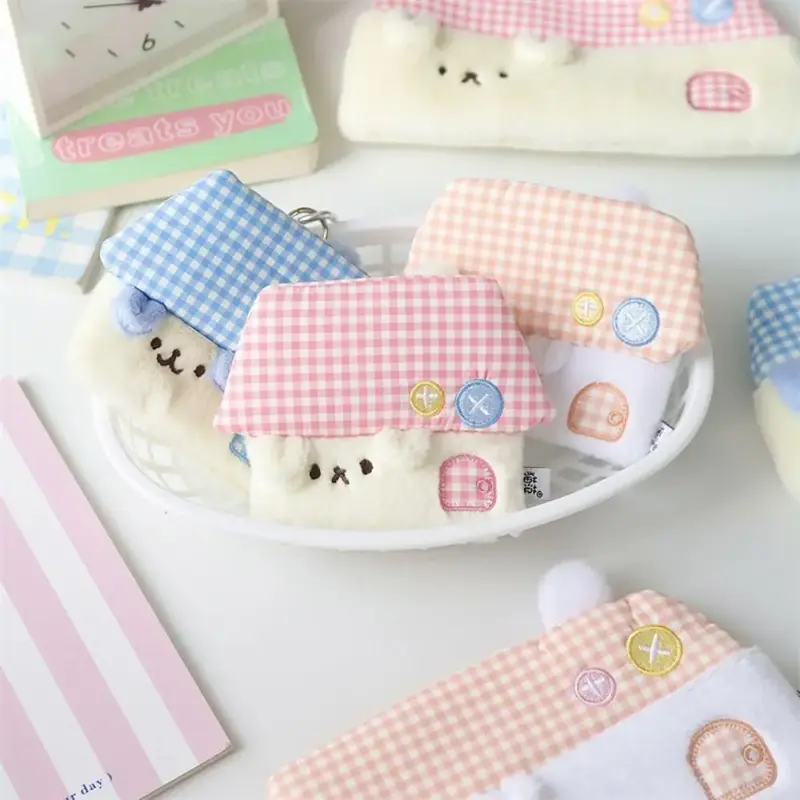 Puppy Dog House Clip-On Coin Purse