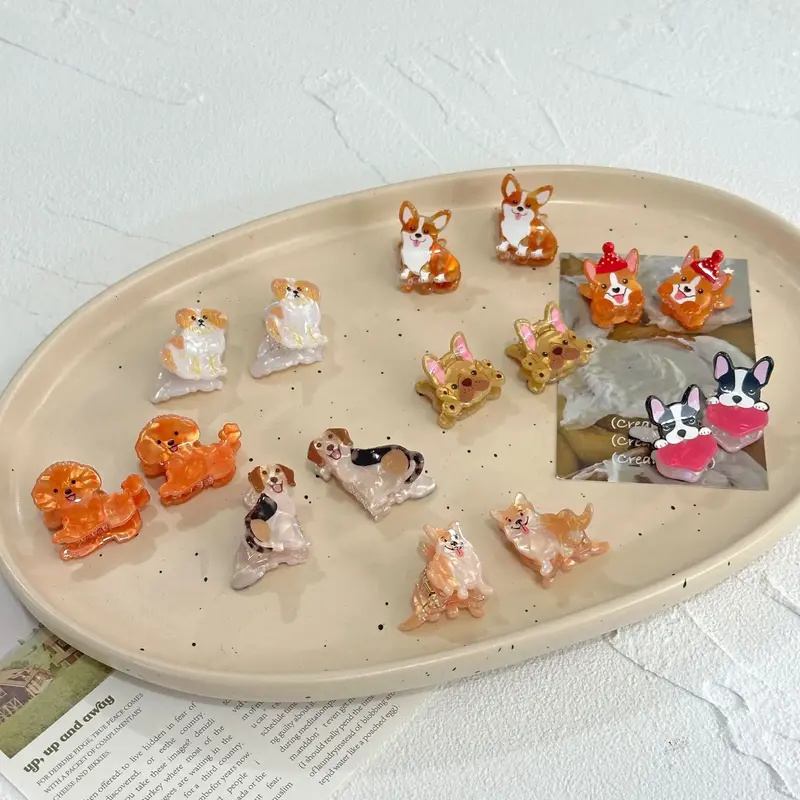 Puppy Hair Clips (Set of 2)