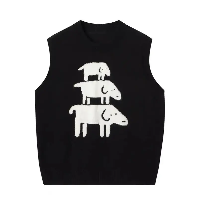 Puppy Stack Sweater Vest