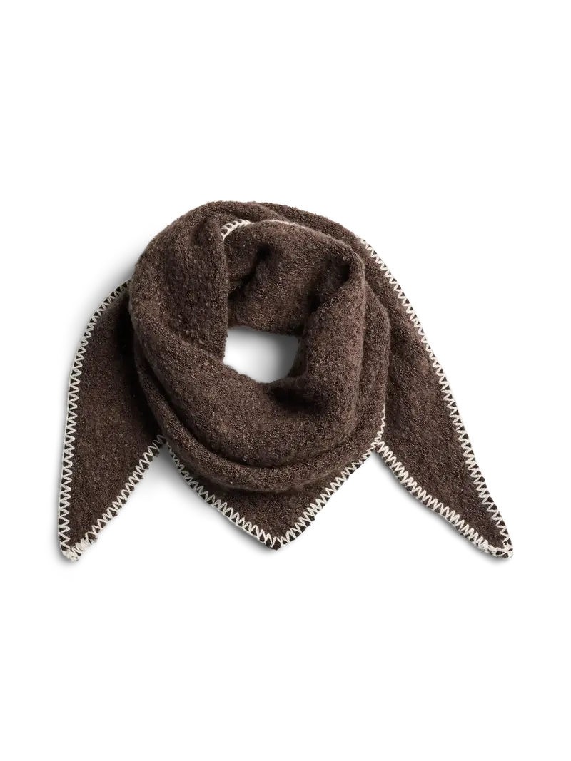 Pyron mini scarf hot fudge
