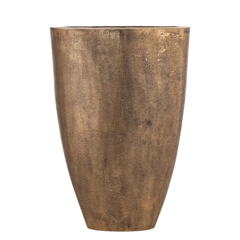 Qasem Brass Oval Casted Alu Pot High PTMD