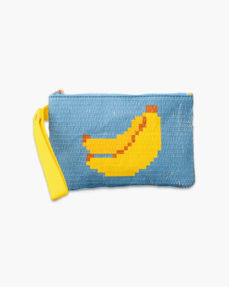 Rattan Pouch Bag - Fruit Tiles [PRE ORDER]