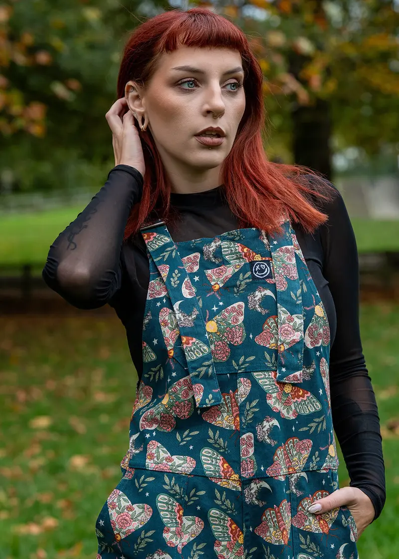 Rebel Romance Luna Moth Dungarees