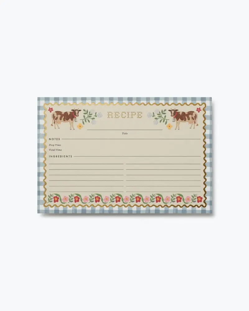 Recipe Cards - Home Sweet Home