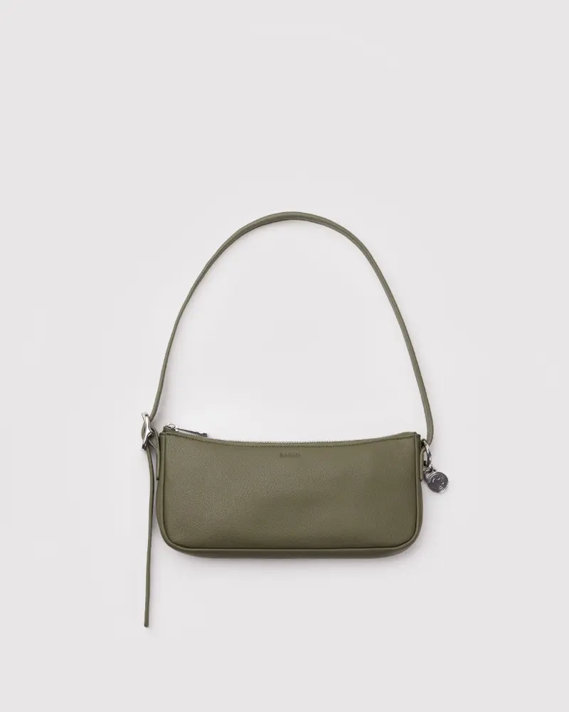 Recycled Leather Pochette - Loden [PRE ORDER]