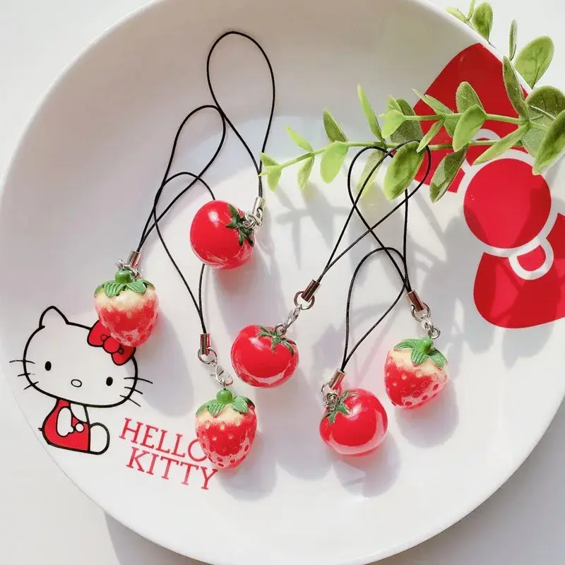 Red Fruit Charm Strap (2 Designs)