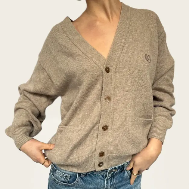 Red Piper wollen cardigan