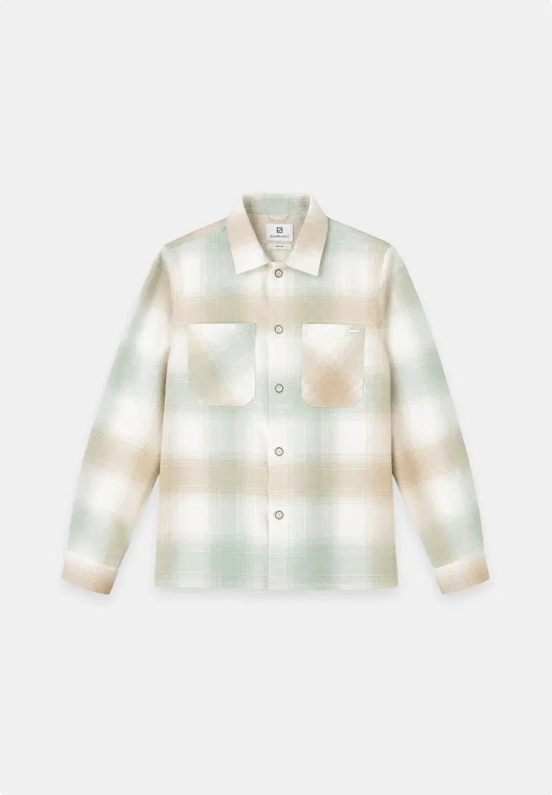 Regular fit overshirt met borstzakken