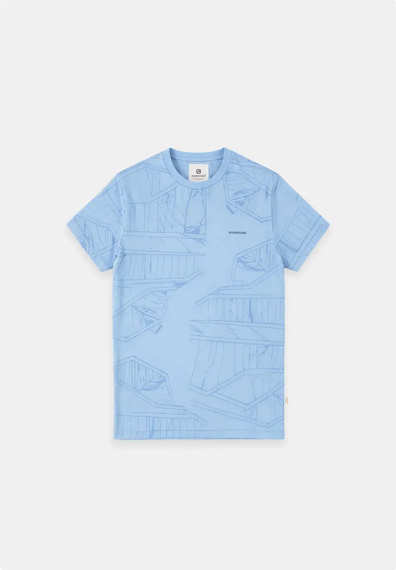 Regular fit t-shirt all over print