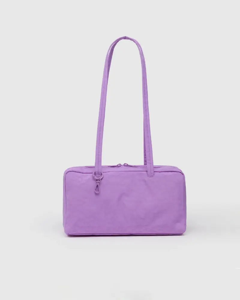 Regular Nylon Bowler Bag - Rose