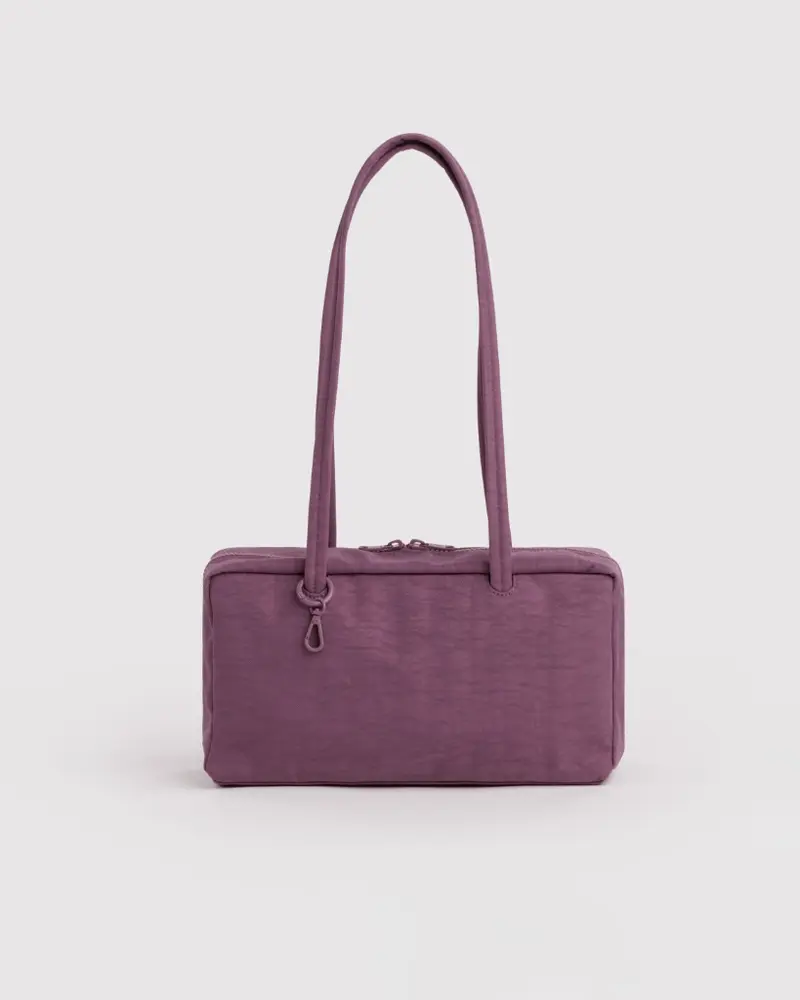 Regular Nylon Bowler Bag - Wild Plum