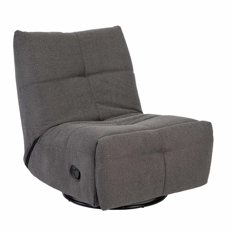 Relaxfauteuil Lazy Stof Donkergrijs Starfurn