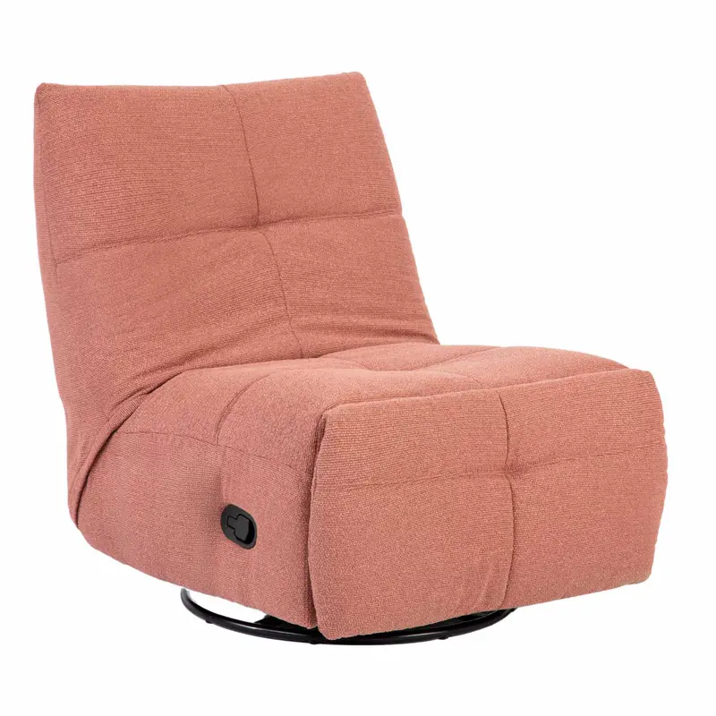 Relaxfauteuil Lazy Stof Roze Starfurn