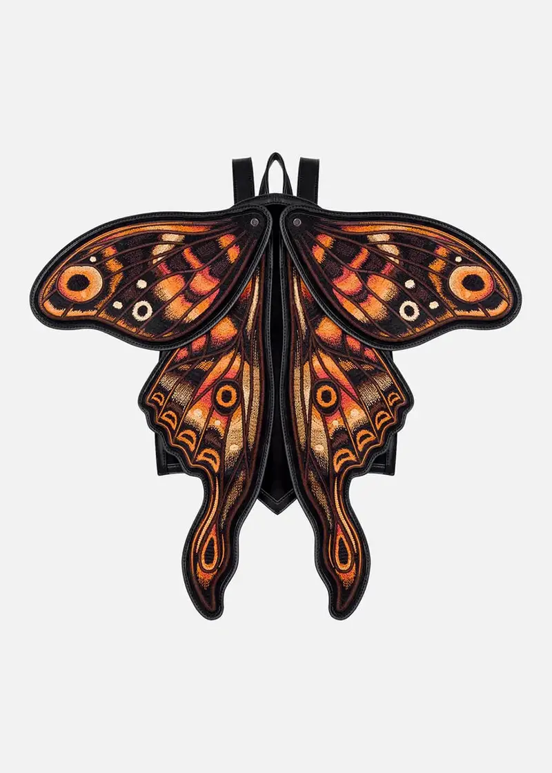 Restyle Ignis Moth Backpack Black