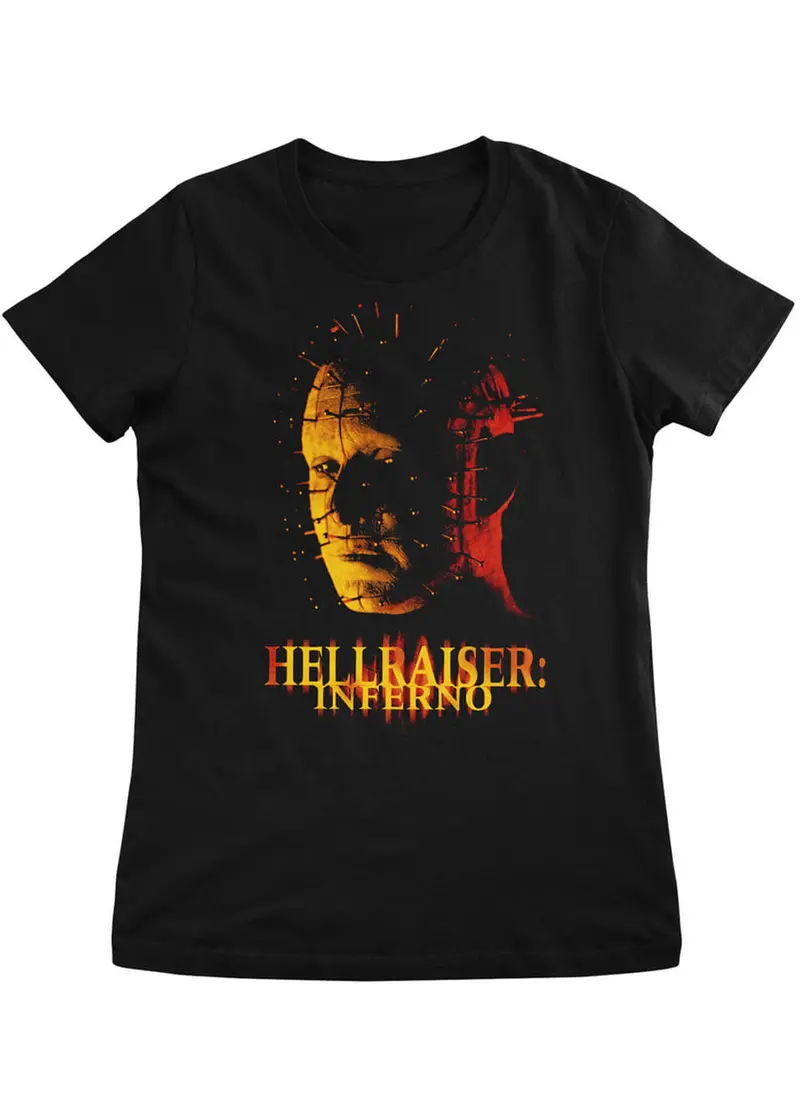 Retro Movies Hellraiser Inferno T-Shirt Black