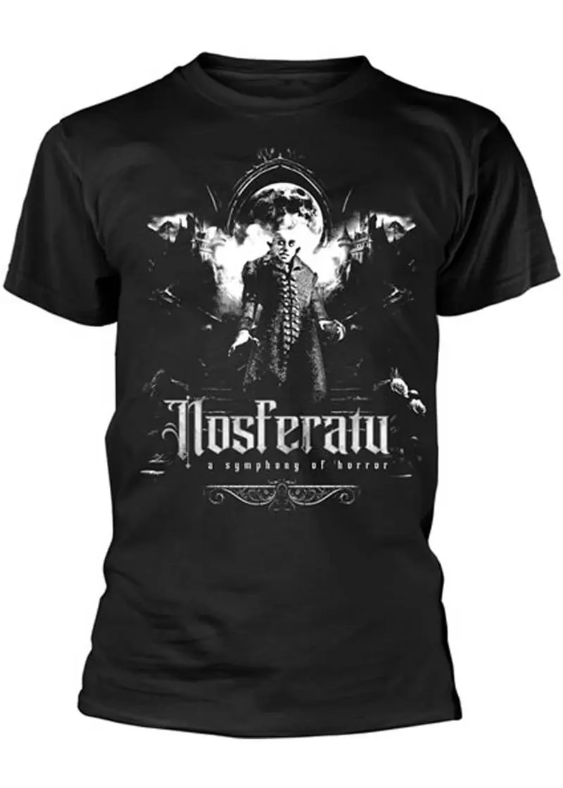 Retro Movies Nosferatu A Symphony Of Horror T-Shirt Black