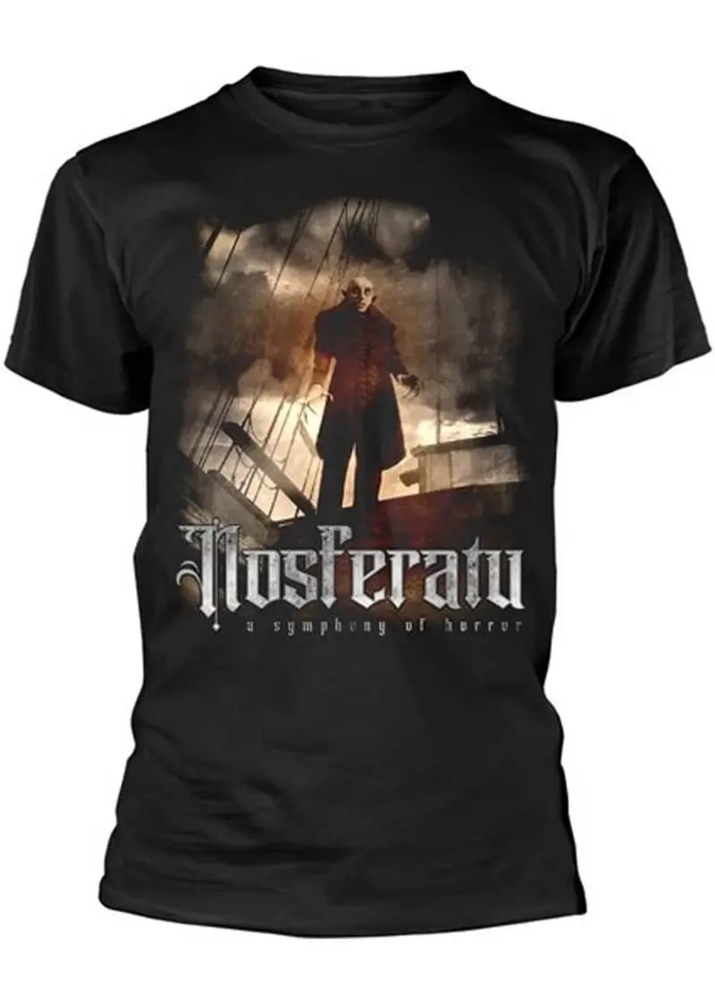 Retro Movies Nosferatu Demeter T-Shirt Black