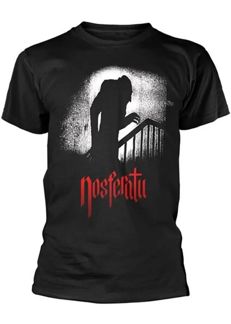 Retro Movies Nosferatu Shadow T-Shirt Black