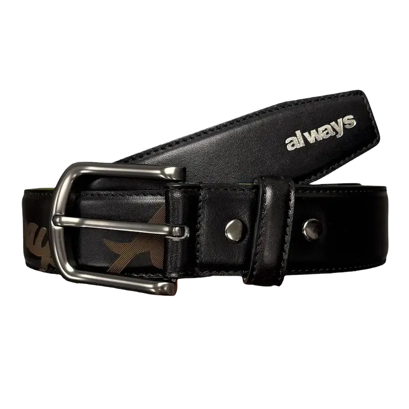 Reversible Lazerprint Cowhide Belt