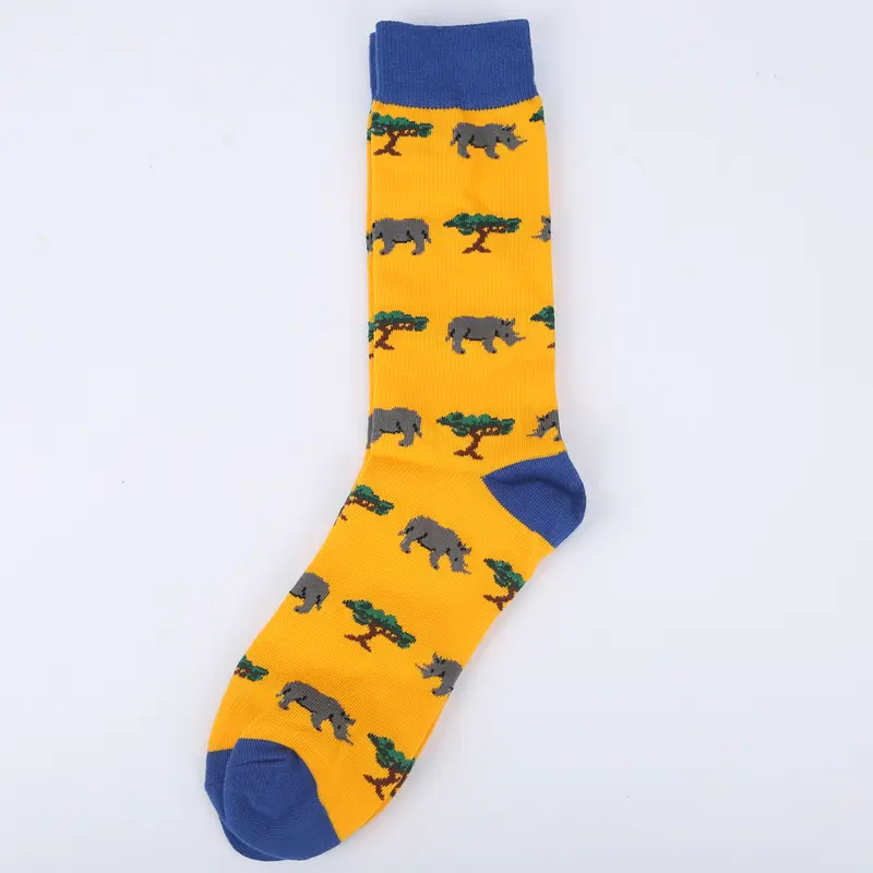 Rhino Safari Crew Socks