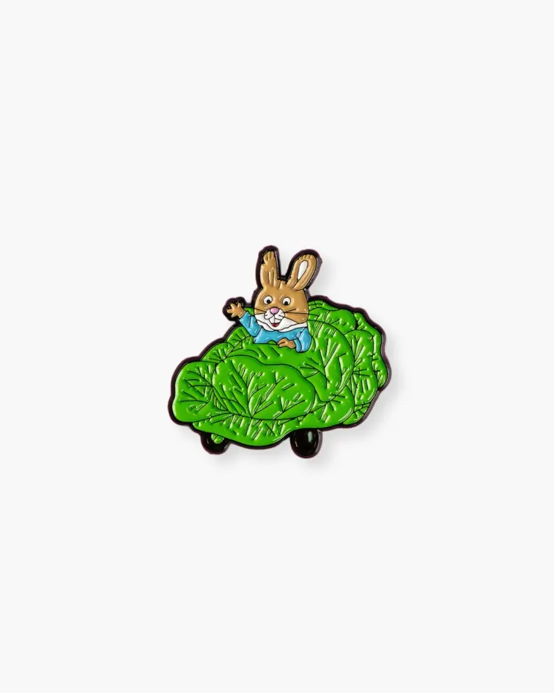 Richard Scarry Enamel Pin - Cabbage Car [PRE ORDER]