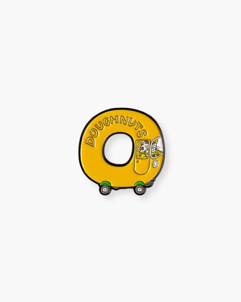 Richard Scarry Enamel Pin - Doughnut Car [PRE ORDER]