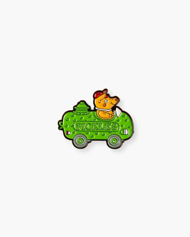 Richard Scarry Enamel Pin - Pickle Car [PRE ORDER]