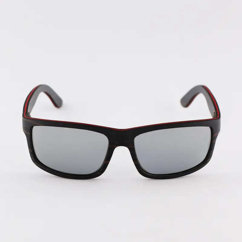 RIDER Ebony Sunglasses | silver mirror lenses