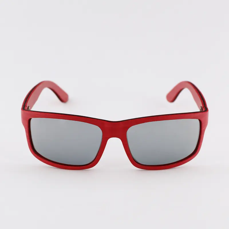 RIDER Red Maple Sunglasses | silver mirror lenses