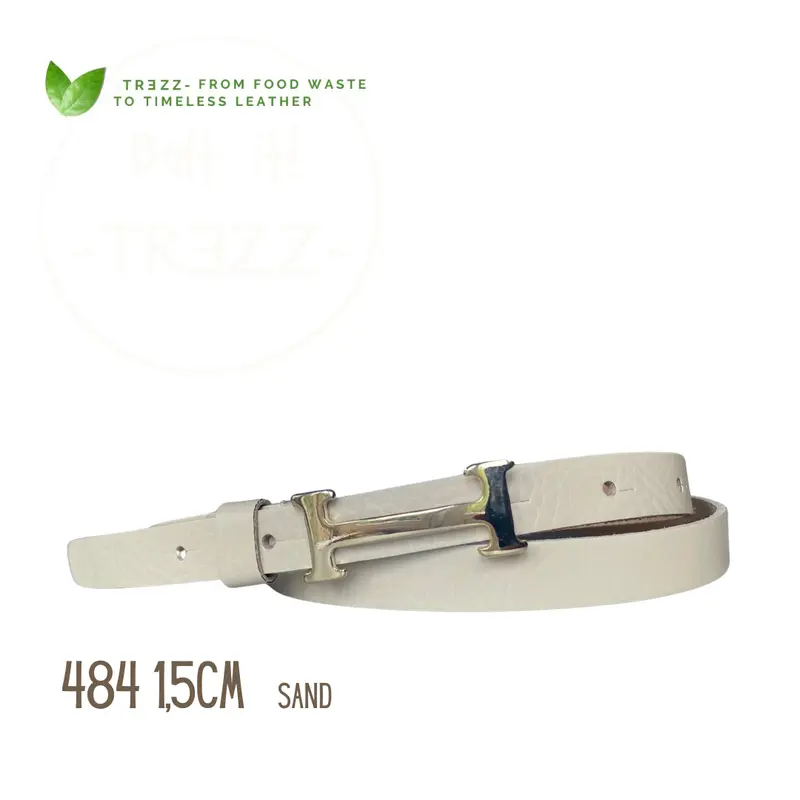 Riem 1.5cm H-gesp 484 Sand