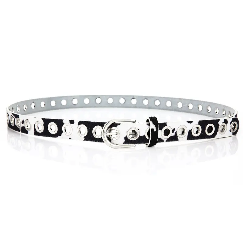 Riem Cow wit 136cm