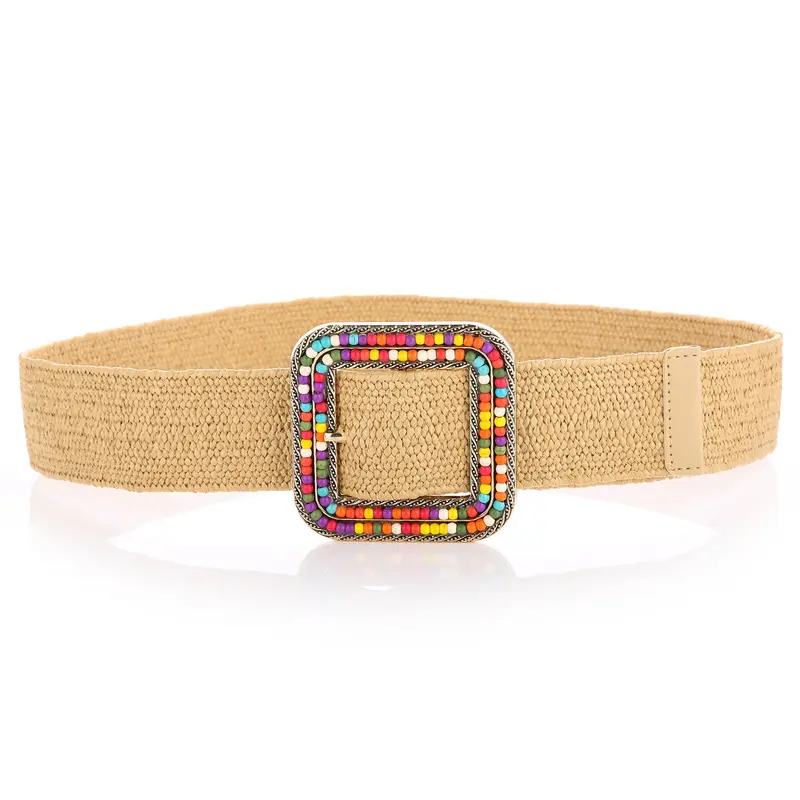Riem Rainbow geel mix 100cm