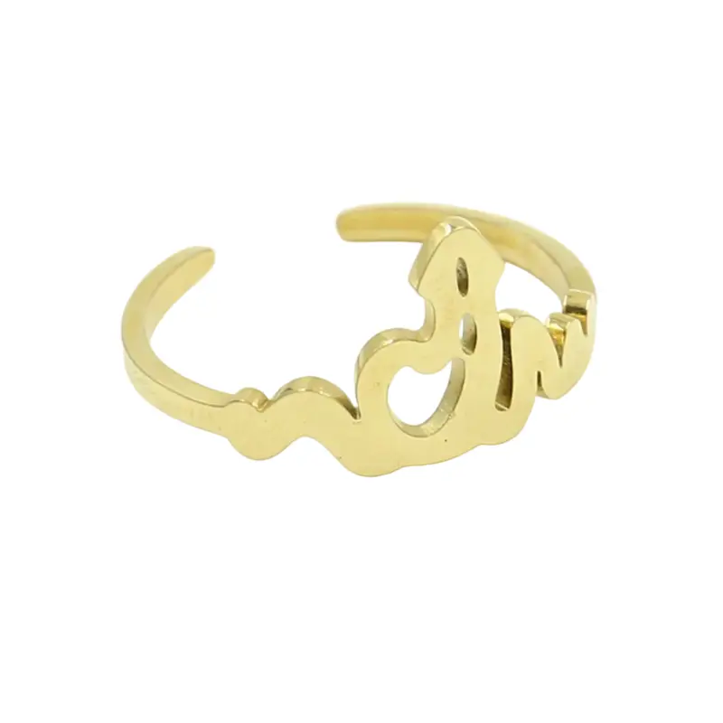 Ring Fantasie goud one-size