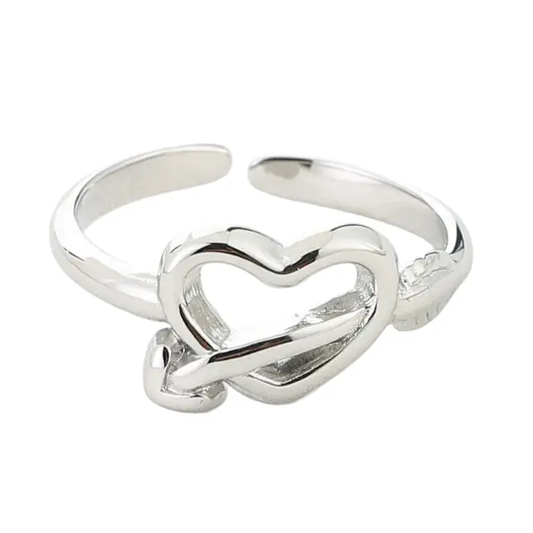 Ring Hartje Pijl zilver