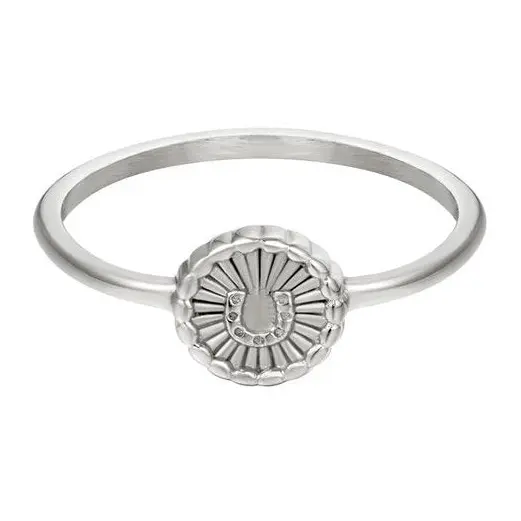 Ring Hoefijzer zilver