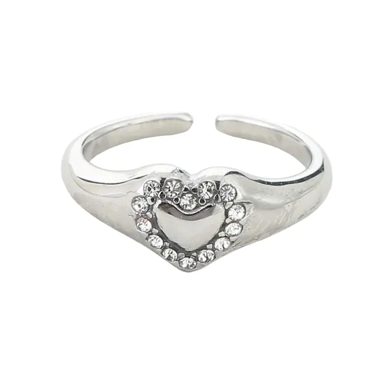 Ring Love zilver one-size